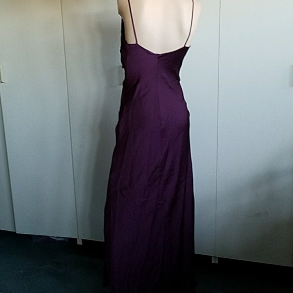 Sale was$30 Beautiful plum colored maxiparty dress - Picture 4 of 4